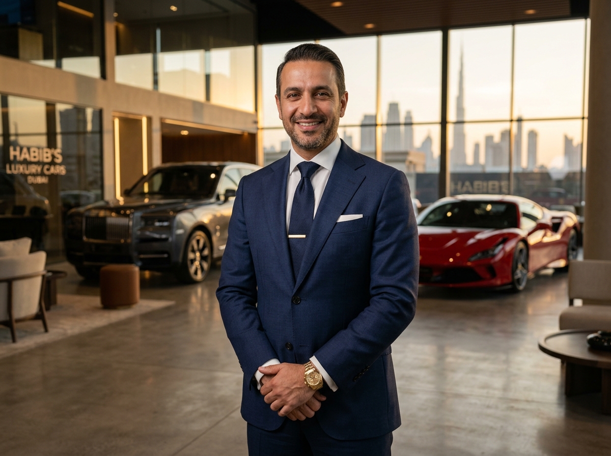 Habib Ur Rehman - Founder & Managing Director of Royal Star Luxury Car Rental Dubai